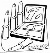 Coloriage Maquillage Gratuit à Colorier Imprimer Dessin sketch template