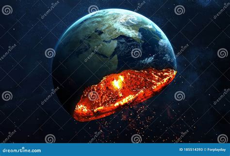 Explosion Of Earth Planet Royalty-Free Illustration | CartoonDealer.com ...