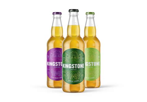 Kingstone Press Cider Rebrand by Pencil Studio - World Brand Design Society