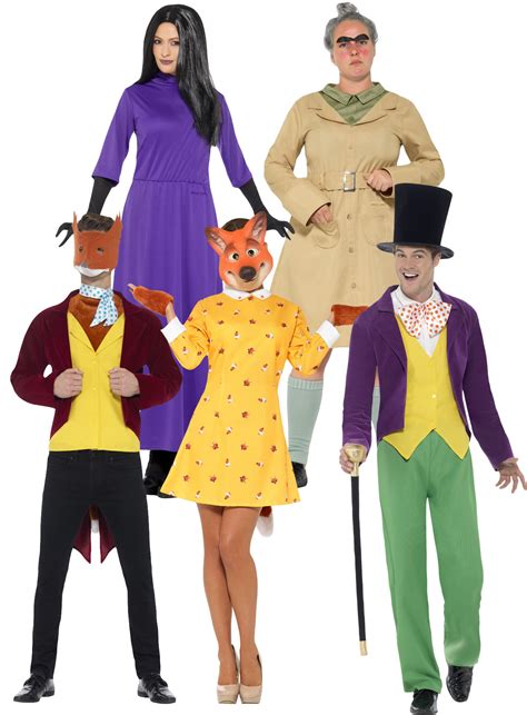 Roald Dahl Adults World Book Fancy Dress Mens Ladies Character Costume ...