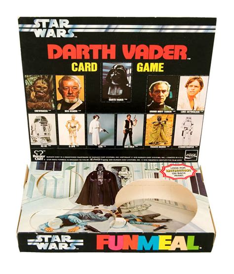 Hake's - "STAR WARS - BURGER CHEF FUNMEAL" CARTON/PUNCH-OUT SET.