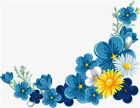 Blue Flower Plant PNG Images, Flower Clipart, Plant Clipart, Blue PNG ...