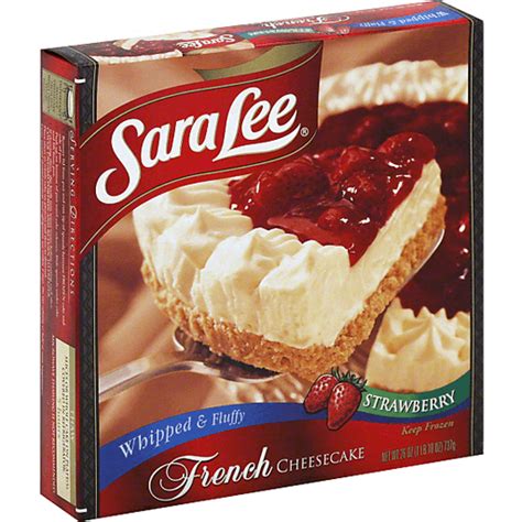 Sara Lee® French Style Cheesecake, Strawberry, 26 oz. (Frozen) | Buehler's