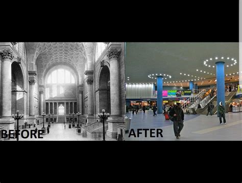 [Building] Daily reminder of the transformation that penn station went through. From our ...