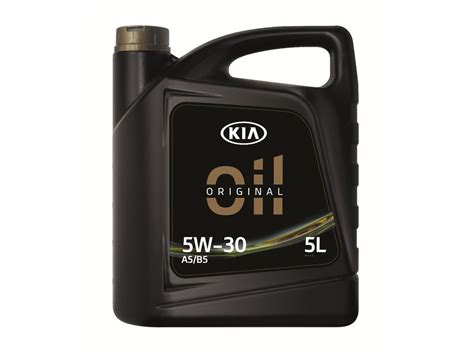 KIA ENGINE OIL-5W30 A5/B5 5L - KIA Accessoires