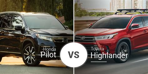 Honda Pilot Vs. Toyota Highlander