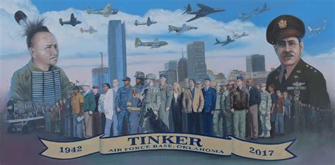 Depicting 75 years of Tinker history in paint > Tinker Air Force Base > Article Display