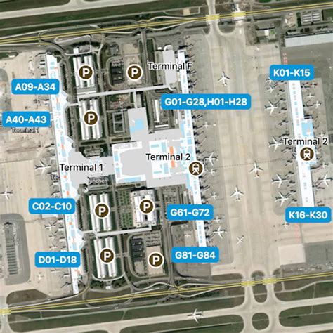 Munich Airport Map: Guide to MUC's Terminals