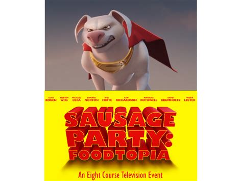 Krypto Hates Sausage Party: Foodtopia by BTSJungkookIsCutie on DeviantArt