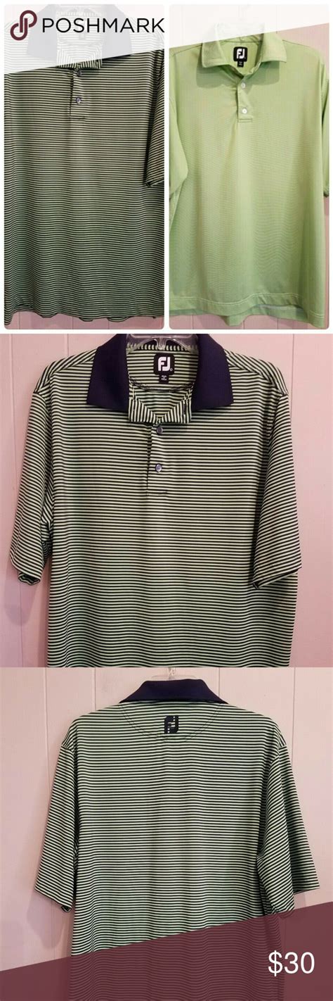 Footjoy Lot of 2 Polo Golf Shirts | Golf shirts, Footjoy, Shirts