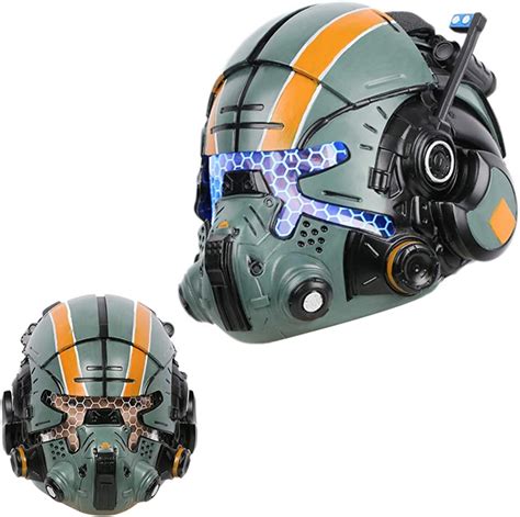 Titanfall 2 Jack Cooper Helmet with LED / Cosplay Helmet / Pilot Jack ...