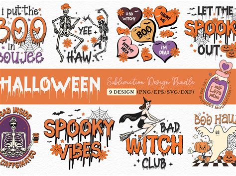 Halloween Sublimation Design Bundle by TheMegaStore on Dribbble