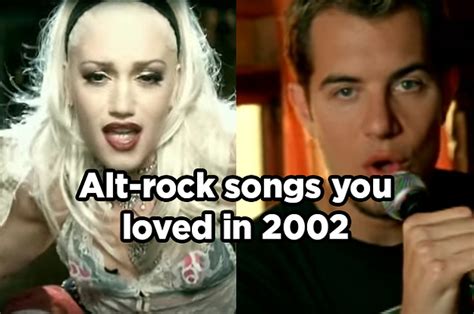 19 Alt-Rock Songs You Loved In 2002