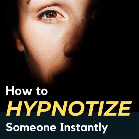 How to Hypnotize Someone in 5 Seconds - Exemplore