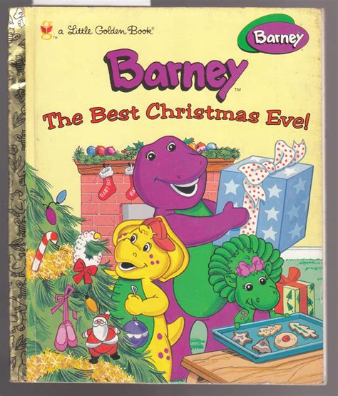 Barney - The Best Christmas Ever - A Little Golden Book by White ...