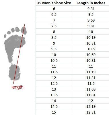 womens shoe size to men's chart - Differentiating Record Gallery Of Images