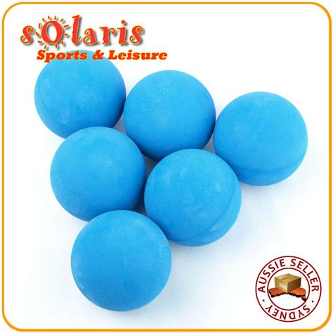 Racquetball Ball 6-Pack Blue Slow Speed Low Compression – Solaris Sports & Leisure