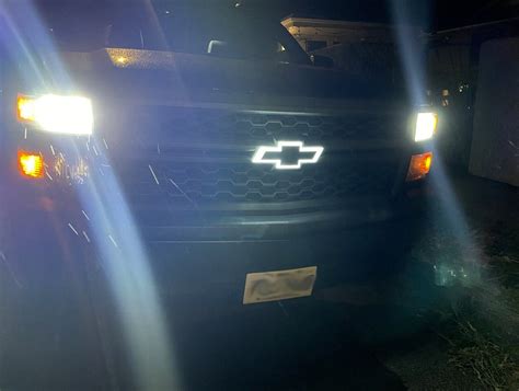 LED Lighted Chevy Silverado Grille Emblem 2014-15 1500 - Etsy