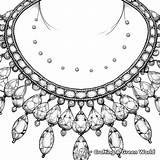 Necklace Coloring Pages  Free & Printable sketch template