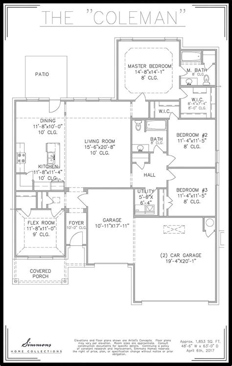 Coleman | Tulsa Home Builders | Simmons Homes