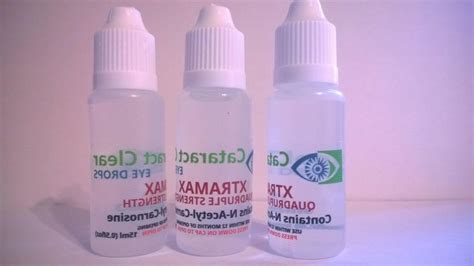 Cataract eye drops 4.2% NAC. Superb & proven