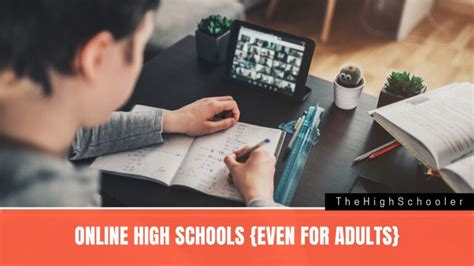 10 Accredited Online High Schools {Even Adults Can Apply} - TheHighSchooler