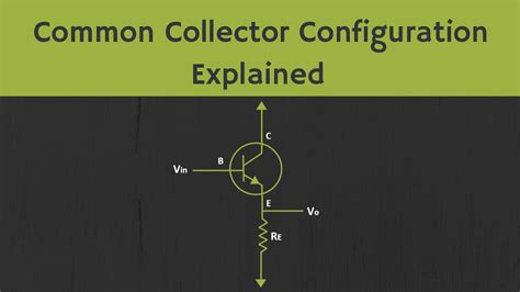 Common Collector Transistor Circuit Diagram