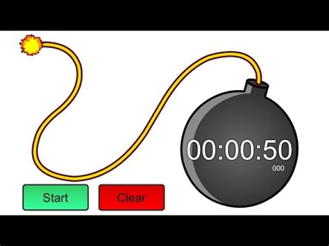 50 SECOND BOMB TIMER - YouTube