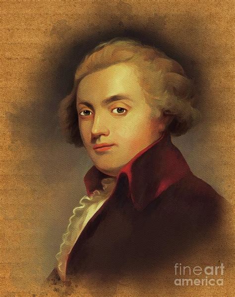 Wolfgang Amadeus Mozart, Music Legend Painting by Esoterica Art Agency