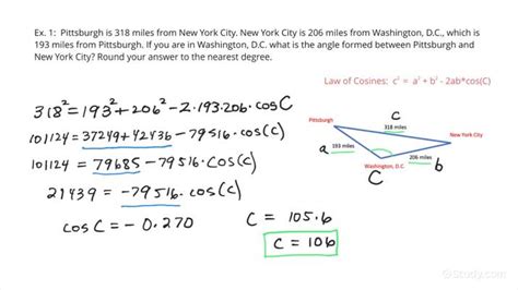 Cosine Triangle Problem