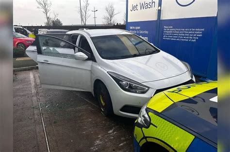 Hanley Tesco drama as car 'rammed' police and Tasers drawn - Stoke-on ...