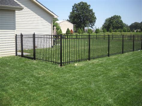 System Black Metal Fence — Randolph Indoor and Outdoor Design