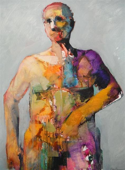 Figure With Purple Shoulder Painting by Dan Boylan - Fine Art America