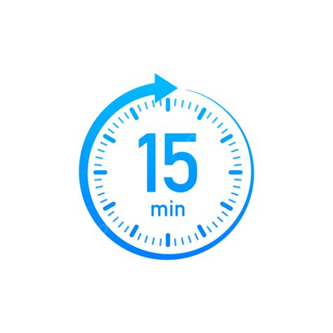 Stopwatch Timer Vector Art PNG, The 15 Minutes Timer Stopwatch, Color ...