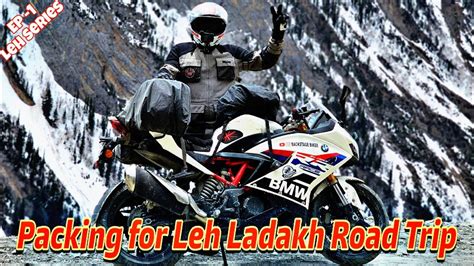 Packing for Leh Ladakh Road Trip 2023 on BMW 310RR #packing #bmw310rr # ...