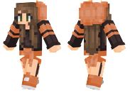 Orange Flowers | Minecraft Skins