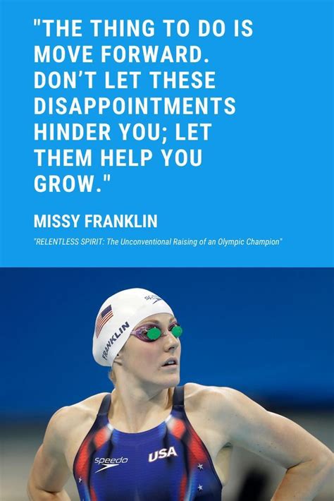 Missy Franklin Motivational Swim Quotes | Swimming motivational quotes, Swimming quotes, Missy ...