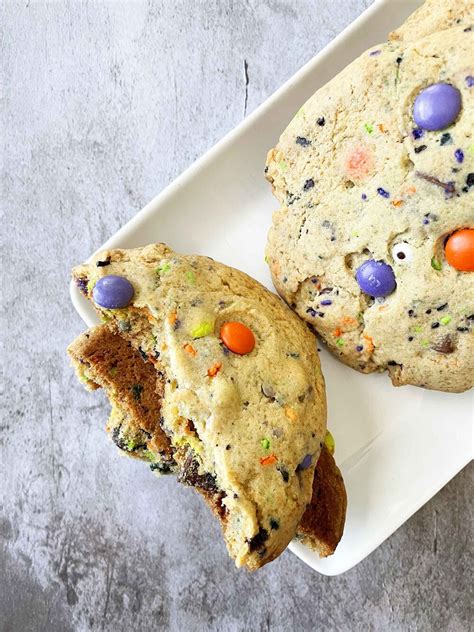 Giant Halloween Cookies — The Skinny Fork