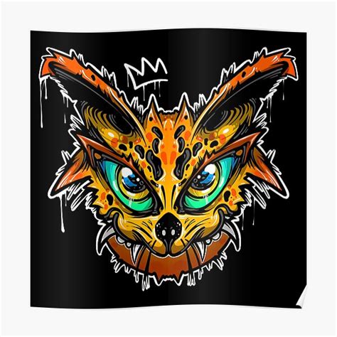 "Graffiti Cat " Poster for Sale by Graffitidesign | Redbubble