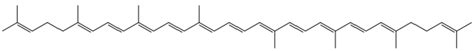 Chemical structure of lycopene. | Download Scientific Diagram