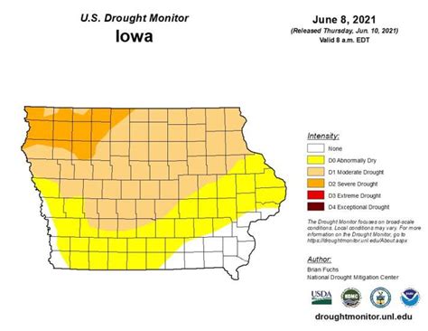 Nearly 90 percent of Iowa at or near drought | The Gazette