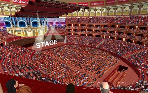 Royal Albert Hall - View from Seat Block R