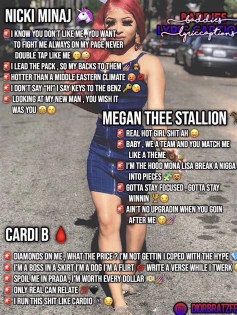 Megan Thee Stallion Quotes For Captions - ShortQuotes.cc