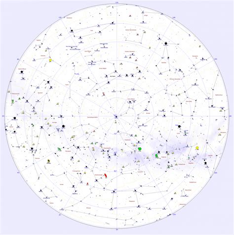 Printable Constellation Map - Free Printable Maps