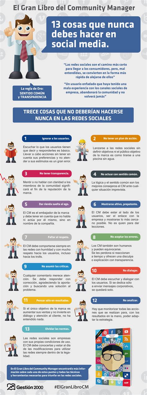 10 infografías que te ayudarán a utilizar las redes sociales