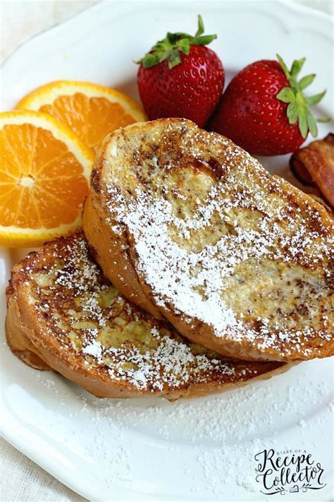 Orange French Toast - Diary of A Recipe Collector