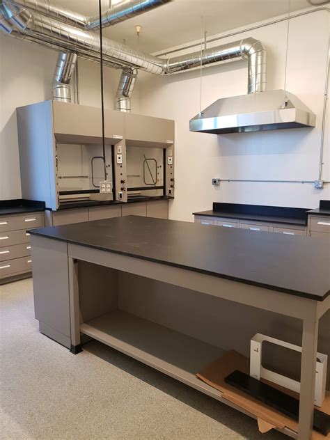 Chemical lab fume hood installation | PSA Laboratory Furniture and Fume Hoods