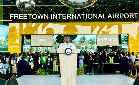 Sierra Leone’s Freetown International Airport Opens New Terminal