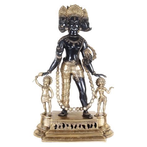 Vaikuntha Chaturmurti Statue Large Vaikuntha Vishnu Idol Big Narayan ...