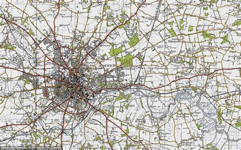 Old Maps of Thorpe St Andrew, Norfolk - Francis Frith